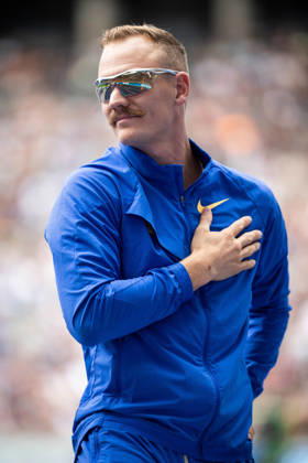 BERLIN, GERMANY - AUGUST 30, 2026: Sam KENDRICKS (USA United States) Athlete presentation during the ISTAF at Olympic Stadium on August 30, 2026 in Berlin, Germany. Copyright: xBEAUTIFULxSPORTS Kuehnx