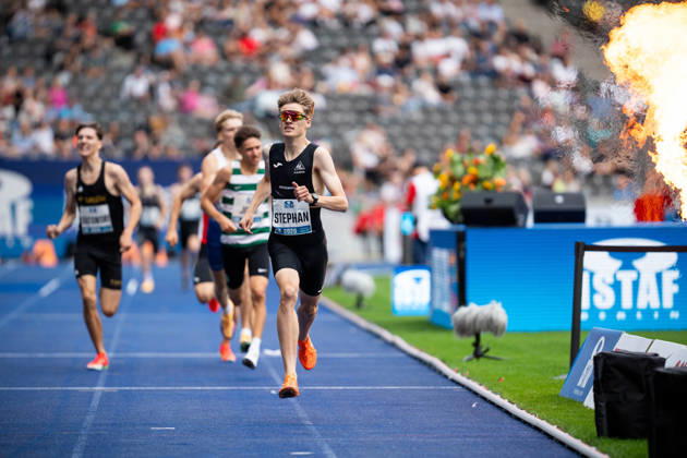 BERLIN, GERMANY - AUGUST 30, 2026: Tom STEPHAN (GER Germany) competing in the Rudi-Tiel-Mile Men U20, during the ISTAF at Olympic Stadium on August 30, 2026 in Berlin, Germany. Copyright: xBEAUTIFULxSPORTS Kuehnx