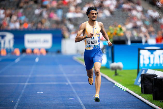 BERLIN, GERMANY - AUGUST 30, 2026: Bakr EL ASRI (ESP, Spain) competing in the Rudi-Tiel-Mile Men U20, during the ISTAF at Olympic Stadium on August 30, 2026 in Berlin, Germany. Copyright: xBEAUTIFULxSPORTS Kuehnx
