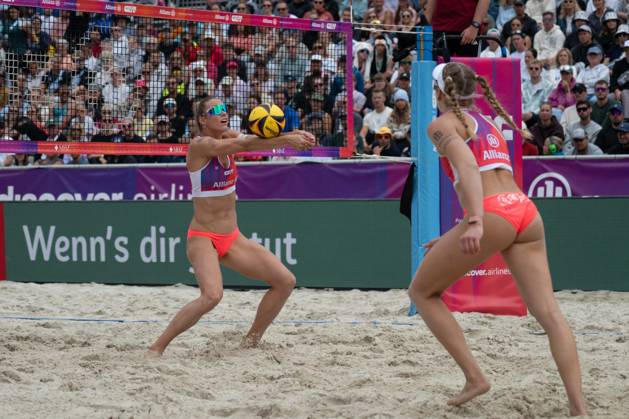 RECORD DATE NOT STATED German Beach Championship - Deutsche Beachvolleyball Meisterschaft Dortmund, Germany 30.08.2026 DORTMUND, GERMANY - AUGUST 30: Louisa Lippmann (Player 1, BR Volleys) during the German Beach Championship - Deutsche Beachvolleyball Meisterschaft at Dortmund on August 30, 2026 in Dortmund, Germany. Copyright: xBEAUTIFULxSPORTS PeterxWeberx
