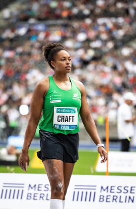 ISTAF 2026; Berlin, 30.08.2026 Fokussiert: Diskuswerferin Shanice CRAFT (GER Germany); ISTAF Berlin am 30.08.2026 im Olympiastadion in Berlin (Deutschland). Copyright: xBEAUTIFULxSPORTS R.xSchmittx