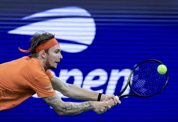 US Open tennis tournament - Day 1 epaselect Alexander Bublik of Kazakhstan in action against J.J. Wolf of USA during the Men s Singles round one of the US Open Tennis Championships at the USTA Billie Jean King National Tennis Center in Flushing Meadows, New York, USA, 30 August 2026. The 2026 US Open tournament runs from 23 August through 13 September. FLUSHING MEADOWS NEW YORK United States  Copyright: xCRISTOBALxHERRERA-ULASHKEVICHx