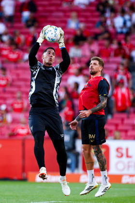 SL Benfica v Estoril Praia SAD - Liga Portugal BetClic 2026 2027 Robles do Estoril Praia, durante a partida entre SL Benfica v Estoril Praia SAD, para a Liga Portugal BetClic 2026 2027 no Estadio da Luz, Portugal (Foto de Diogo Faria Reis Avant Sports) Lisboa Estadio Jose Alvalde Lisboa Portugal Copyright: xDiogoxFariaxReis AvantxSportsx