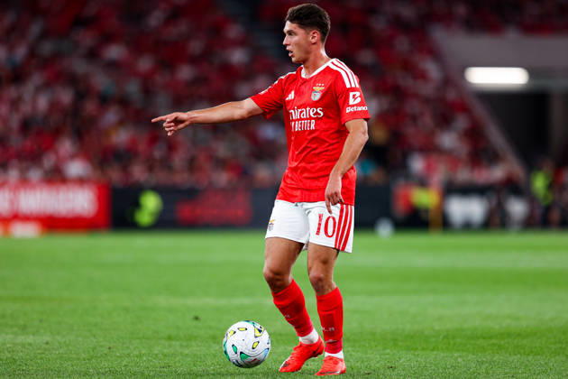SL Benfica v Estoril Praia SAD - Liga Portugal BetClic 2026 2027 Georgiy Sudakov 10, medio do SL Benfica durante a partida entre SL Benfica v Estoril Praia SAD, para a Liga Portugal BetClic 2026 2027 no Estadio da Luz, Portugal (Foto de Diogo Faria Reis Avant Sports) Lisboa Estadio Jose Alvalde Lisboa Portugal Copyright: xDiogoxFariaxReis AvantxSportsx