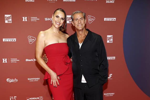 Esther Sedlaczek und ihr Vater Sven Martinek bei der Verleihung vom Bild Award am 31.08.2026 in Hamburg Esther Sedlaczek and her father Sven Martinek attend the Sport Bild Award ceremony on August 31, 2026 in Hamburg, Germany Sport Bild Award 2026 in Hamburg