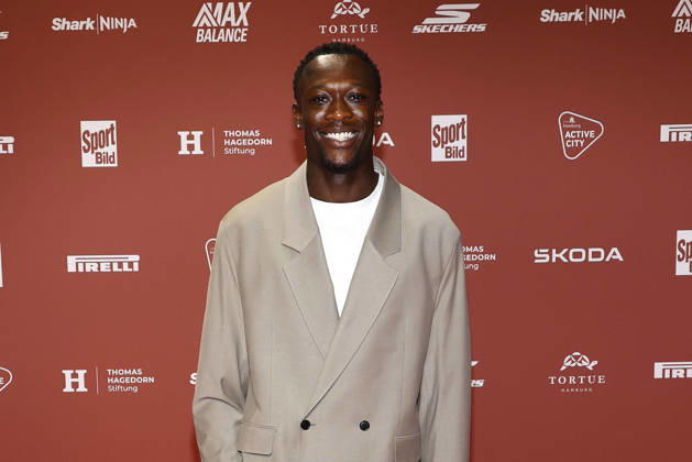 Owen Ansah bei der Verleihung vom Bild Award am 31.08.2026 in Hamburg Owen Ansah attends the Sport Bild Award ceremony on August 31, 2026 in Hamburg, Germany Sport Bild Award 2026 in Hamburg