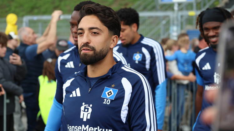 01.09.2026, xrekx, Fussball 1.Bundesliga, Hamburger SV - Training v.l. Immanuel Pherai (Hamburger SV) Hamburg