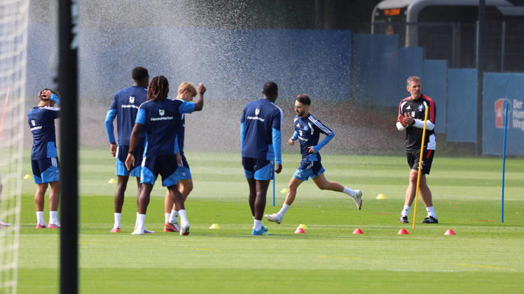 02.09.2026, xrekx, Fussball 1.Bundesliga, Hamburger SV - Training v.l. Fabio Vieira (Hamburger SV) Hamburg