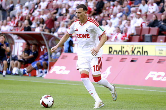 EL MALA Said Team 1.FC Koeln DFL Fussball Bundesliga Saison 2026 - 2027 Spiel 1.FC Koeln - TSG Hoffenheim 3 : 2 am 29.08.2026 in Koeln DFL REGULATIONS PROHIBIT ANY USE OF PHOTOGRAPHS as IMAGE SEQUENCES and or QUASI-VIDEO Copyright: xLacixPerenyix
