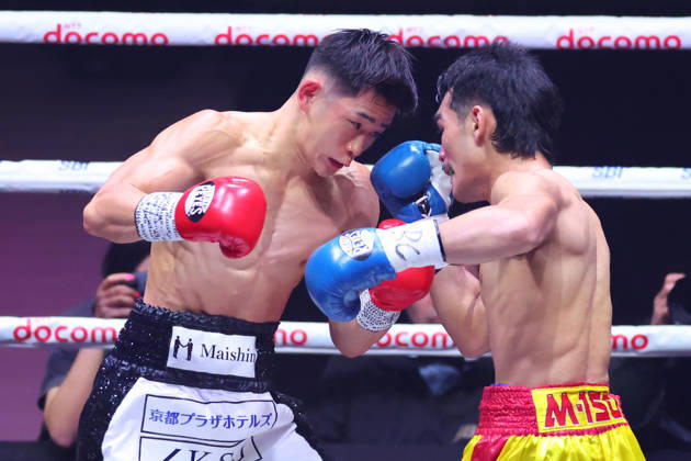 Junya Shimada (JPN), SEPTEMBER 2, 2026 - Boxing : 8R Super Feather weight bout at Yokohama BUNTAI in Kanagawa, Japan. Noxthirdxpartyxsales  aflo_344540038 YUTAKAx