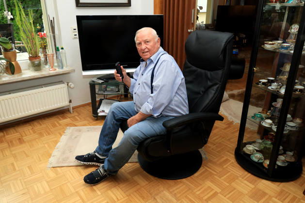 DEU, Ulli Wegner, Fersehsessel, 03.09.2026, Berlin, Berlin, DEU, Ulli Wegner, Fersehsessel, im Bild Ulli Wegner , Berlin Berlin Berlin Deutschland Copyright: xNordphotox xEnglerx