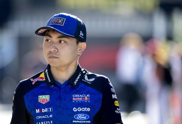 MONZA - Ayumu Iwasa reserve driver for Red Bull Racing ahead of the first free practice session at the Autodromo di Monza ahead of the Italian Grand Prix. SANDER KONING ANP xVIxANPxSportx xxANPxIVx 567024701 originalFilename: 567024701.jpg