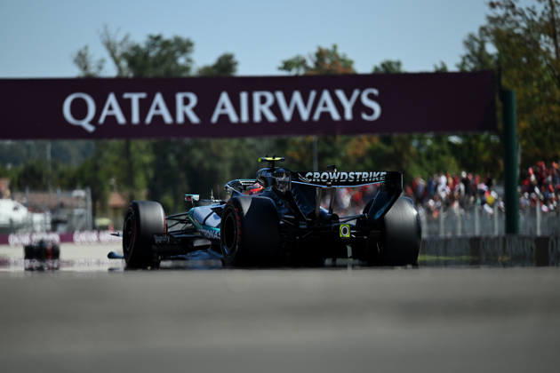 F1 - ITALIAN GRAND PRIX 2026 12 KIMI ANTONELLI Andrea (ita), Mercedes AMG F1 Team W17, action during the Formula 1 Gran Premio d™Italia 2026, Italian Grand Prix, 13th round of the 2026 Formula One World Championship, WM, Weltmeisterschaft from September 4 to 6, 2026 on the Autodromo Nazionale Monza, in Monza, Italy - MonzaItaly  Copyright: xDPPIx
