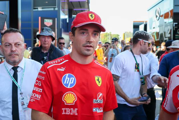 Charles Leclerc (Scuderia Ferrari HP 16) im Paddock, 1 Freies Training, Grosser Preis von Italien, Motorsport, Herren, Formel 1, 04.09.2026 Monza Lombardei Italien