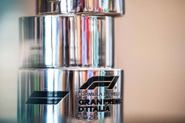 IPA88102859 - FRAGILE, Italian Grand Prix Trophy - 2026 F1 Italian Grand Prix. Monza, Italy, on September 4, 2026.  Copyright: xRiccardoxSpadettoxDexPaulis IPAxSportx xx 88102859