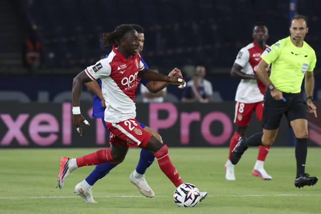 FOOTBALL : Paris Saint Germain Vs AS Monaco - Ligue 1 - 04 09 2026 Mamadou Coulibaly (AS Monaco) ParisFrance  Copyright: xMichaelxBaucherx