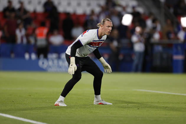 September 4, 2026, Paris, Paris, France: Matvei SOFANOV (GK) of Paris Saint Germain during warm-up of League 1 McDonald s, Day 03 match between PSG and AS MONACO at Parc Des Princes stadium - on September 04 2026. Paris - France Soccer 2026, League 1 McDonaldÃ¢â‚¬â ¢S PSG 1:2 AS MONACO  - ZUMAb253 20260904_zsp_b253_003 Copyright: xLoicxBaratouxx
