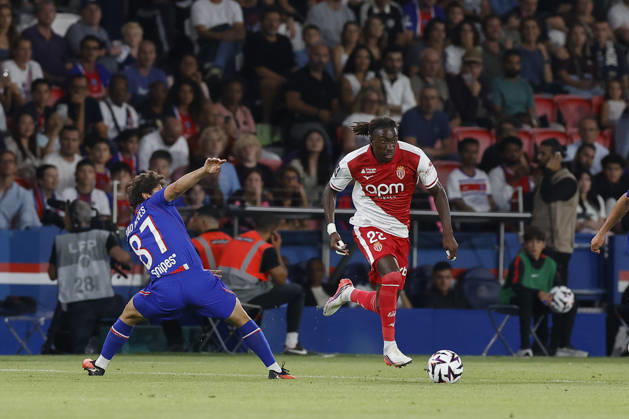 September 4, 2026, Paris, Paris, France: Mamadou COULIBALY of AS MONACO in action during League 1 McDonald s, Day 03 match between PSG and AS MONACO at Parc Des Princes stadium - on September 04 2026. Paris - France Paris France - ZUMAb253 20260904_zsp_b253_019 Copyright: xLoicxBaratouxx