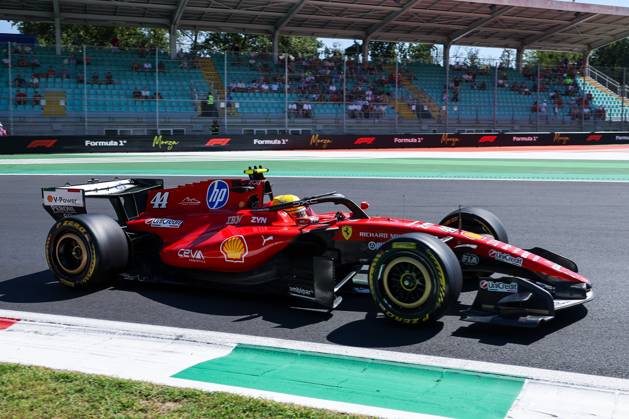 F1 Grand Prix of Italy 2026 (Free Practice 1) in Monza, Italy - 04 Sep 2026 Lewis Hamilton of United Kingdom and Scuderia Ferrari HP SF-26 (44) seen during F1 Grand Prix of Italy 2026 Monza Italy Copyright: xFabrizioxCarabellix xSOPAxImagesx Fabrizio-Carabelli-1446551