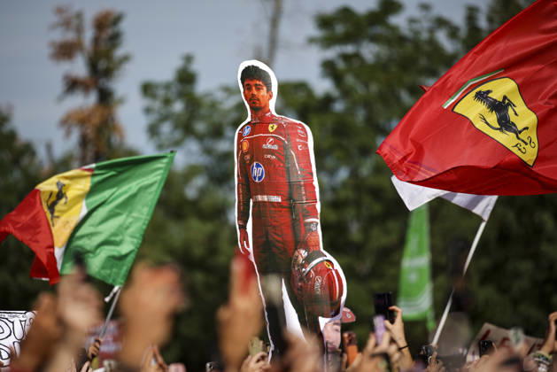 F1 - ITALIAN GRAND PRIX 2026 spectators, fans tiffosi Scuderia Ferrari during the Formula 1 Gran Premio d™Italia 2026, Italian Grand Prix, 13th round of the 2026 Formula One World Championship, WM, Weltmeisterschaft from September 4 to 6, 2026 on the Autodromo Nazionale Monza, in Monza, Italy - MonzaItaly  Copyright: xXavixBonillax
