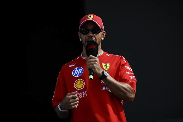 F1 - ITALIAN GRAND PRIX 2026 HAMILTON Lewis (gbr), Scuderia Ferrari SF-26, portrait during the Formula 1 Gran Premio d™Italia 2026, Italian Grand Prix, 13th round of the 2026 Formula One World Championship, WM, Weltmeisterschaft from September 4 to 6, 2026 on the Autodromo Nazionale Monza, in Monza, Italy - MonzaItaly  Copyright: xXavixBonillax