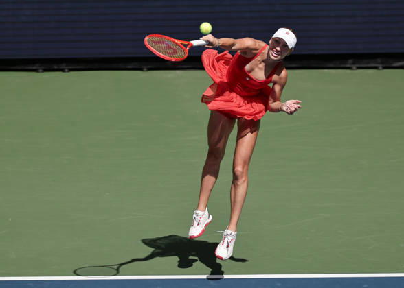 Anastasia Potapova (AUT), Damen Einzel, Ladies Singles, US Open Championships, Billie Jean King National Tennis Center, Flushing Meadows, New York, USA . Copyright: xJuergenxHasenkopfx