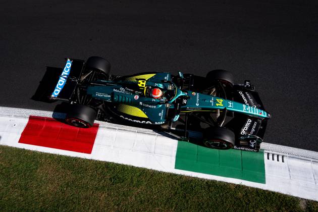 September 5, 2026, Monza, Italy: Fernando Alonso (ESP) (Aston Martin Aramco F1 Team) during qualifying of the Formula 1 Pirelli Italian Grand Prix 2026 at the Autodromo Nazionale Monza. F1 2026: (Qualifying) Italian Grand Prix In Monza, Italy - 05 Sep 2026  - ZUMAs197 20260905_aaa_s197_163 Copyright: xLucaxMartinix