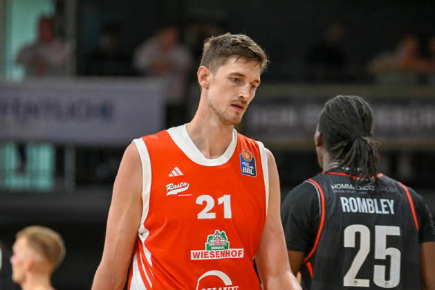 Tibor Pleiss (RASTA Vechta, 21) RASTA Vechta vs. Bakken Bears, Testspiel, Saison 2026 2027, 05.09.2026, RASTA Vechta vs. Bakken Bears, Testspiel, Saison 2026 2027, 05.09.2026 Vechta Copyright: xEibner-Pressefoto RobertxGertzenx EP_RGN