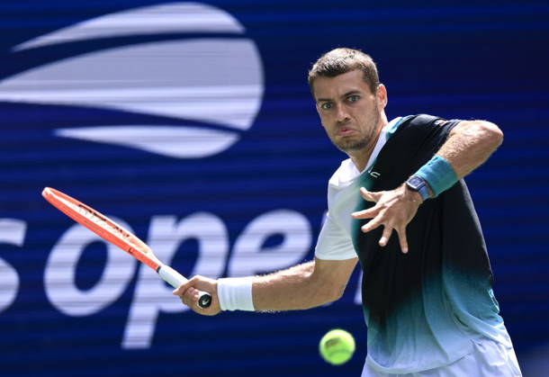 US Open tennis tournament - Day 7 Flavio Cobolli of Italy in action against Alexander Blockx during the Men‚Äôs Singles round 3 of the US Open Tennis Championships at the USTA Billie Jean King National Tennis Center in Flushing Meadows, New York, USA, 05 September 2026. The 2026 US Open tournament runs from 23 August through 13 September. FLUSHING MEADOWS NEW YORK United States  Copyright: xCRISTOBALxHERRERA-ULASHKEVICHx