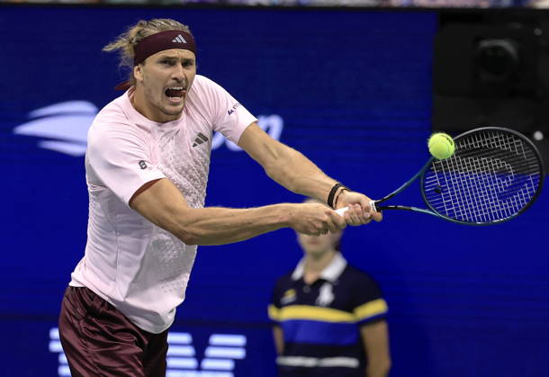 US Open tennis tournament - Day 7 Alexander Zverev of Germany in action against Alejandro Tabilo of Chile during the Men s Singles third round of the US Open Tennis Championships in Flushing Meadows, New York, USA, 05 September 2026. FLUSHING MEADOWS NEW YORK United States  Copyright: xCRISTOBALxHERRERA-ULASHKEVICHx
