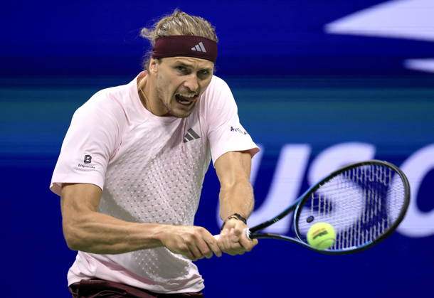 US Open tennis tournament - Day 7 Alexander Zverev of Germany in action against Alejandro Tabilo of Chile during the Men s Singles third round of the US Open Tennis Championships in Flushing Meadows, New York, USA, 05 September 2026. FLUSHING MEADOWS NEW YORK United States  Copyright: xCRISTOBALxHERRERA-ULASHKEVICHx