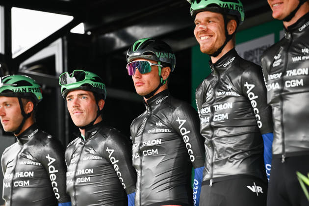 2026 Lloyds Tour of Britain Men Picture by Simon Wilkinson SWpix.com - 06 09 2026 - Cycling - UCI ProSeries - 2026 Lloyds Tour of Britain Men - Stage 5: Earlston to Earlston (156.1km) - Cees Bol, Stan Dewulf, Robbe Ghys, Daan Hoole, Emilien Jacquelin, Olav Kooij (Decathlon CMA CGM Team) Copyright: x xSWpix.comx(t axPhotographyxHubxLtd)xSimonxWilkinson SWpix.comx SWP-3030-22867