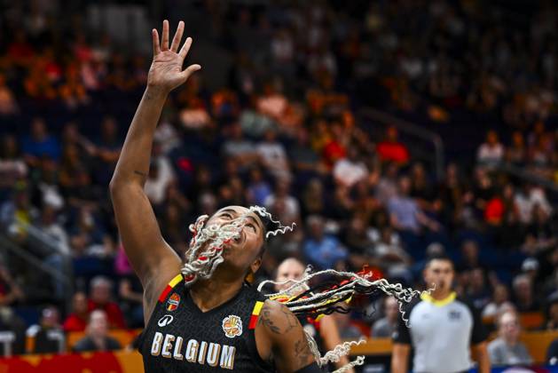 Puerto Rico v Belgium - FIBA Women s Basketball World Cup 2026 BERLIN, GERMANY - SEPTEMBER 06 : Lisowa Mbaka Maxuella small forward of Belgium in action during the FIBA Women s Basketball World Cup group C phase match between Puerto Rico and Belgium in Berlin on September 6, 2026 in Berlin, Germany, 06 09 2026 Berlin Germany  Copyright: xVincentxKalutx