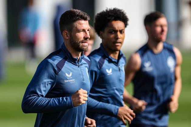 Club s Brandon Mechele is pictured during a training session of Belgian soccer team Club Brugge KV, Monday 7 September 2026 in Knokke-Heist. Club is preparing for the first game in the UEFA Champions League league phase against English Aston Villa FC tomorrow. BRUNOxFAHY x185528486x