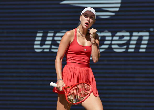 Anastasia Potapova (AUT), Damen Einzel, Ladies Singles US Open Championships, Billie Jean King National Tennis Center, Flushing Meadows, New York, USA ., Tennis - US Open 2026 - Grand Slam - Billie Jean King Tennis Center - New York - New York - USA - 7 September 2026. Copyright: xJuergenxHasenkopfx