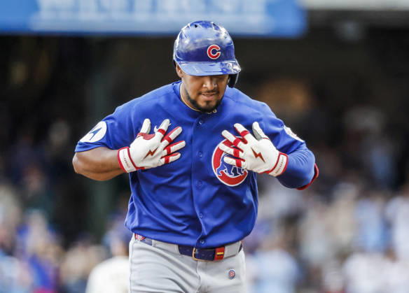Chicago Cubs second baseman Pedro Ramirez runs the bases after hitting a home run in the fifth inning of the MLB, Baseball Herren, USA game between the Chicago Cubs and the Milwaukee Brewers at American Family Field in Milwaukee, Wisconsin on Monday, September 7, 2026.  MIL20260907815 TANNENxMAURY