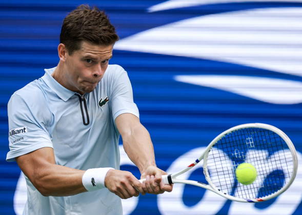 US Open tennis tournament - Day 9 Alexander Blockx of Belgium in action against Francisco Cerundolo of Argentina during the Men s Singles round 4 of the US Open Tennis Championships at the USTA Billie Jean King National Tennis Center in Flushing Meadows, New York, USA, 07 September 2026. The 2026 US Open tournament runs from 23 August through 13 September. FLUSHING MEADOWS NEW YORK United States  Copyright: xCRISTOBALxHERRERA-ULASHKEVICHx