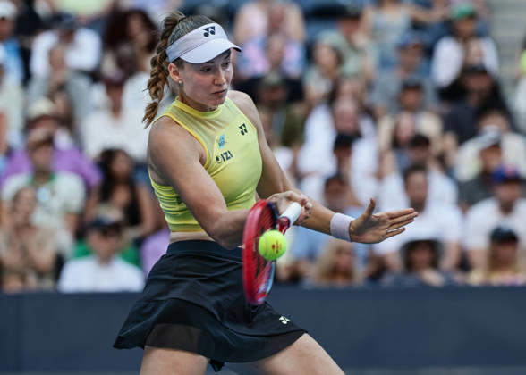 Elena Rybakina (KAZ), Damen Einzel, Ladies Singles, US Open Championships, Billie Jean King National Tennis Center, Flushing Meadows, New York, USA . Tennis - US Open 2026 - Grand Slam - Billie Jean King Tennis Center - New York - New York - USA - 7 September 2026. Copyright: xJuergenxHasenkopfx