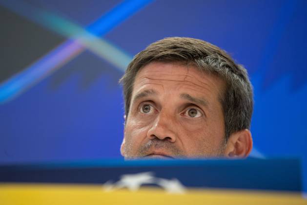 UEFA Champions League press conference, PK, Pressekonferenz Inter Milan in Madrid, Spain - 7 Sep 2026 Cristian Chivu, Inter Milan s technical director, speaks to reporters at the press conference ahead of the UEFA Champions League match between Real Madrid and Inter Milan at the Santiago Bernabéu Stadium Madrid Spain Copyright: xDavidxCanalesx xSOPAxImagesx David-Canales-1447741