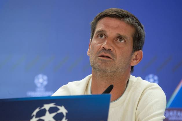 UEFA Champions League press conference, PK, Pressekonferenz Inter Milan in Madrid, Spain - 7 Sep 2026 Cristian Chivu, Inter Milan s technical director, speaks to reporters at the press conference ahead of the UEFA Champions League match between Real Madrid and Inter Milan at the Santiago Bernabéu Stadium Madrid Spain Copyright: xDavidxCanalesx xSOPAxImagesx David-Canales-1447742