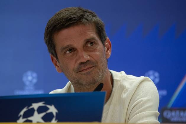 UEFA Champions League press conference, PK, Pressekonferenz Inter Milan in Madrid, Spain - 7 Sep 2026 Cristian Chivu, Inter Milan s technical director, speaks to reporters at the press conference ahead of the UEFA Champions League match between Real Madrid and Inter Milan at the Santiago Bernabéu Stadium Madrid Spain Copyright: xDavidxCanalesx xSOPAxImagesx David-Canales-1447743