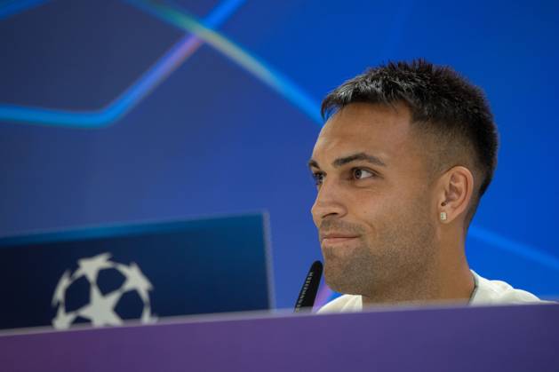 UEFA Champions League press conference, PK, Pressekonferenz Inter Milan in Madrid, Spain - 7 Sep 2026 Lautaro Martínez of Inter Milan speaks to reporters at the press conference ahead of the UEFA Champions League match between Real Madrid and Inter Milan at the Santiago Bernabéu Stadium. Madrid Spain Copyright: xDavidxCanalesx xSOPAxImagesx David-Canales-1447744