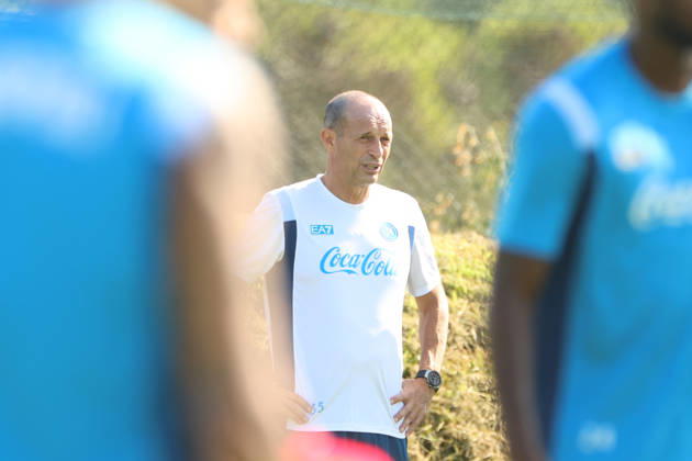 SSC Napoli Training Session Massimiliano Allegri, coach of Napoli, during a training session ahead of the UEFA Champions League 2026 27 at the Napoli training center in Castel Volturno, Italy, on September 8, 2026. Castel Volturno Napoli Italy  Copyright: xCiroxDexLucax originalFilename:deluca-sscnapol260908_npjnn