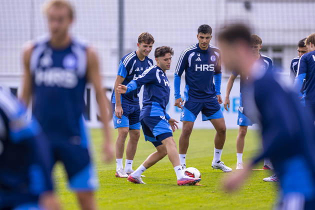 08.09.2026, Fussball, Training des FC Schalke 04. Soufiane El-Faouzi (FC Schalke 04). Gelsenkirchen Trainingsgelände FC Schalke 04 NRW Deutschland xRHR-FOTO YYx Copyright: RHR-FOTOx RHR-FOTO YY
