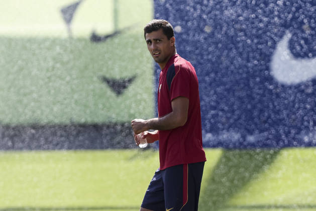 September 8, 2026, Sant Joan Despi, Barcelona, Spain: Rodri during the training day of FC Barcelona, Barca ahead UEFA Champions League 2026 27, football match against Feyenoord at Ciutat Esportiva Joan Gamper on September 08, 2026 in Sant Joan Despi, Barcelona, Spain. FC Barcelona Training And press conference, PK, Pressekonferenz - UEFA Champions League 2026 27  - ZUMAa181 20260908_zaa_a181_001 Copyright: xJavierxBorregox