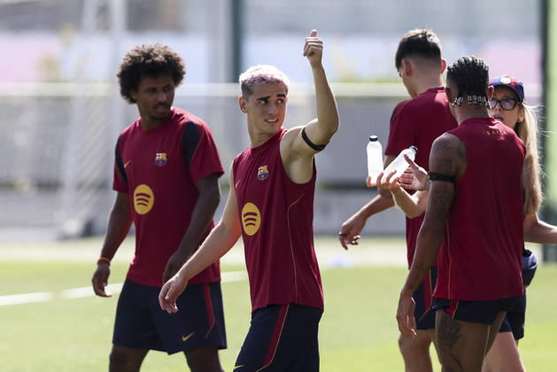 September 8, 2026, Sant Joan Despi, Barcelona, Spain: Gavi during the training day of FC Barcelona, Barca ahead UEFA Champions League 2026 27, football match against Feyenoord at Ciutat Esportiva Joan Gamper on September 08, 2026 in Sant Joan Despi, Barcelona, Spain. Sant Joan Despi Spain - ZUMAa181 20260908_zaa_a181_010 Copyright: xJavierxBorregox