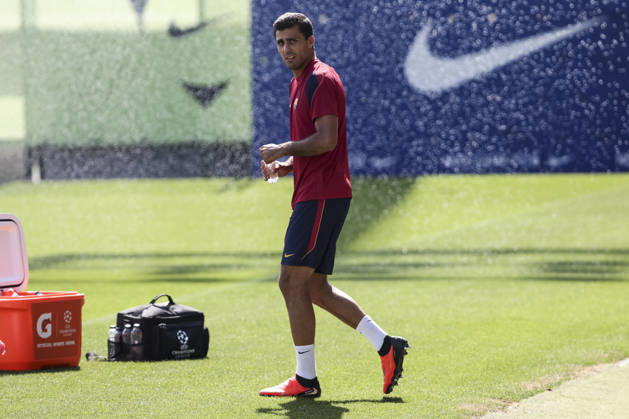 September 8, 2026, Sant Joan Despi, Barcelona, Spain: Rodri during the training day of FC Barcelona, Barca ahead UEFA Champions League 2026 27, football match against Feyenoord at Ciutat Esportiva Joan Gamper on September 08, 2026 in Sant Joan Despi, Barcelona, Spain. FC Barcelona Training And press conference, PK, Pressekonferenz - UEFA Champions League 2026 27  - ZUMAa181 20260908_zaa_a181_022 Copyright: xJavierxBorregox