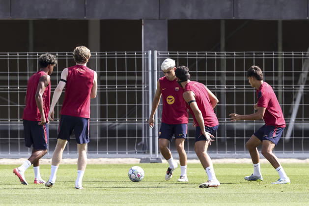 September 8, 2026, Sant Joan Despi, Barcelona, Spain: Pedri during the training day of FC Barcelona, Barca ahead UEFA Champions League 2026 27, football match against Feyenoord at Ciutat Esportiva Joan Gamper on September 08, 2026 in Sant Joan Despi, Barcelona, Spain. FC Barcelona Training And press conference, PK, Pressekonferenz - UEFA Champions League 2026 27  - ZUMAa181 20260908_zaa_a181_023 Copyright: xJavierxBorregox