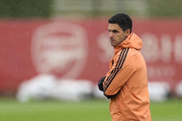 Arsenal Training, Champions League Arsenal manager Mikel Arteta during the Arsenal Training session ahead of the UEFA Champions League Round 1 match v Napoli, at the Arsenal FC Training Centre, London Colney, England on 8 September 2026 Credit: Tiego Grenho Every Second Media Editorial use only. All images are copyright Every Second Media Limited. No images may be reproduced without prior permission. Copyright: xIMAGO EveryxSecondxMediax ESM-2149-0012 TiegoxGrenhox xEveryxSecondxMediax