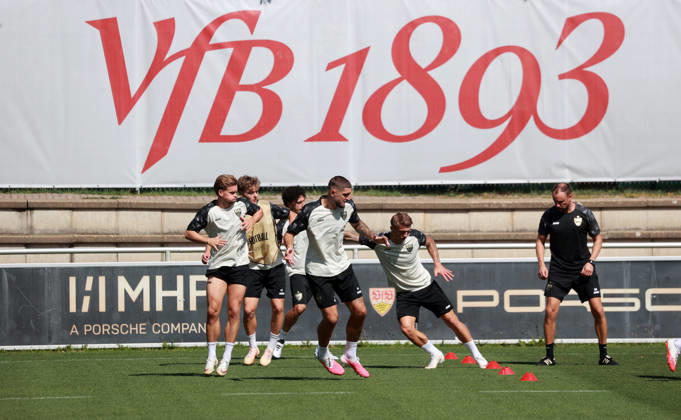 08.09.26 VfB Stuttgart Training Deutschland, Stuttgart, 08.09.2026, Fussball, Bundesliga, Saison 2026 2027, VfB Stuttgart Training: .